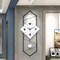 Modern Pendulum Wall Clock Solid Wood Dial Wall Clock Silent MovementHome Decor
